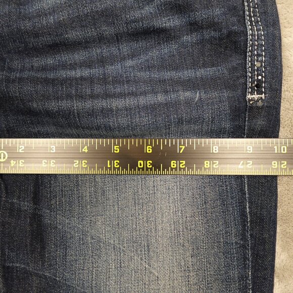 BKE jeans Payton bootcut women's 26 dark wash blue mid rise - Picture 7 of 12